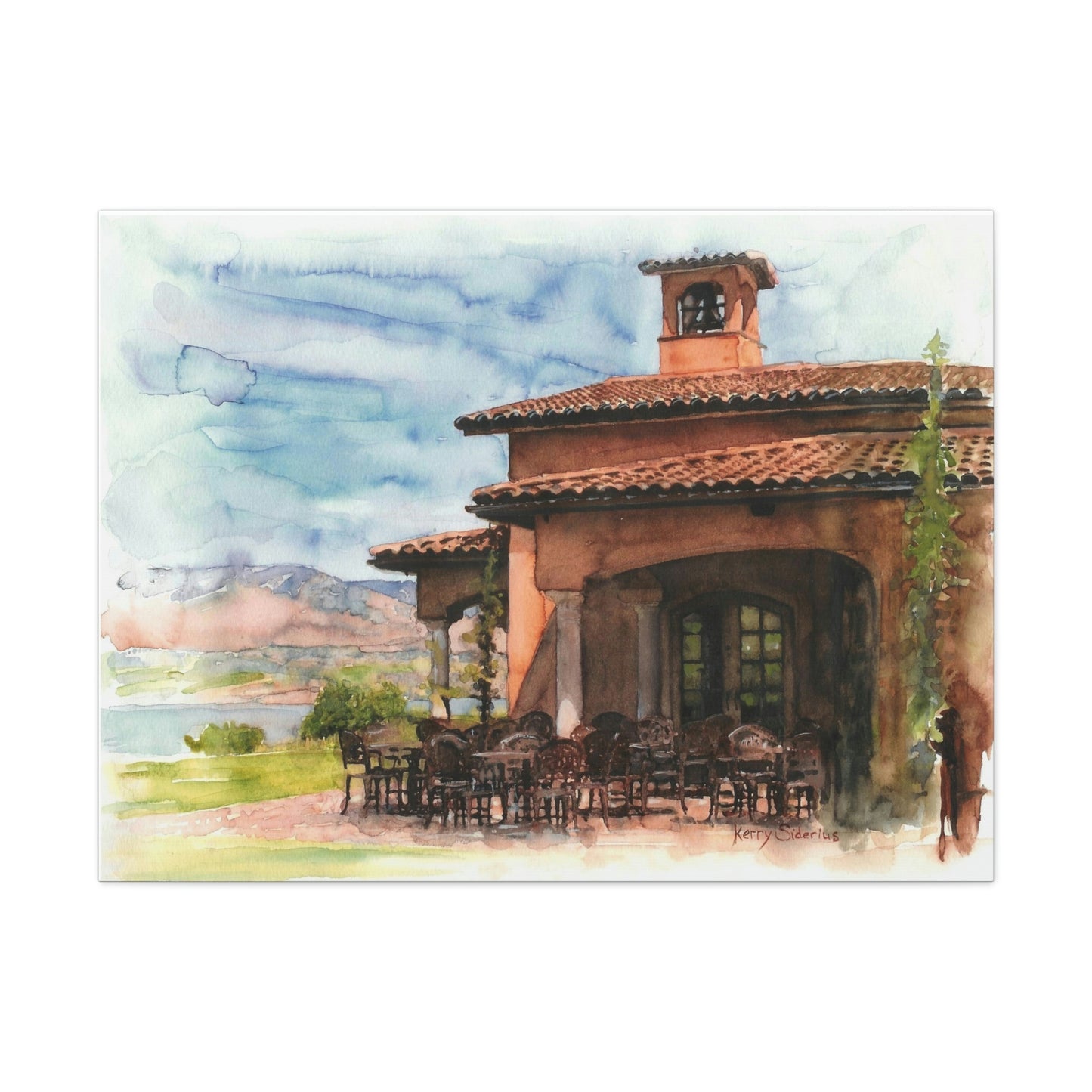 "Tsillan Cellars" Gallery-Wrapped Canvas - Kerry Siderius Art