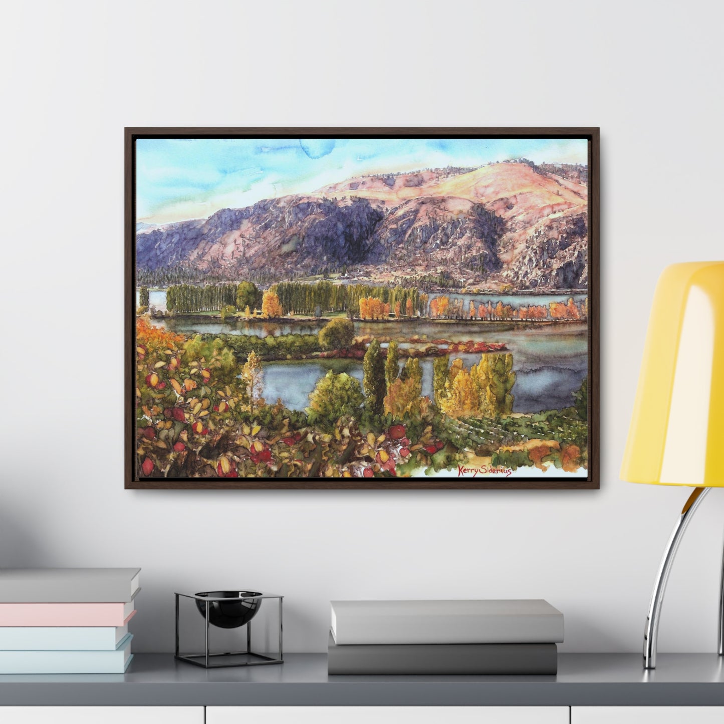 "Daroga Park" Gallery Wrapped Wood-Framed Canvas - Kerry Siderius Art