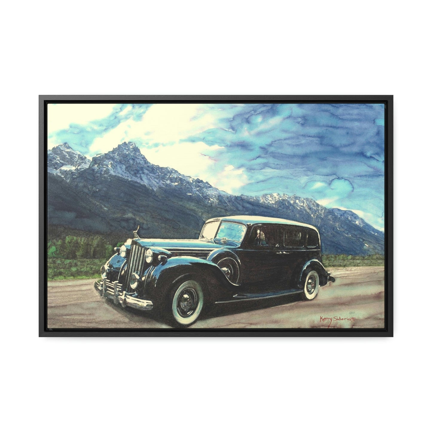 "Road Trip" Wood-Framed Canvas - Kerry Siderius Art
