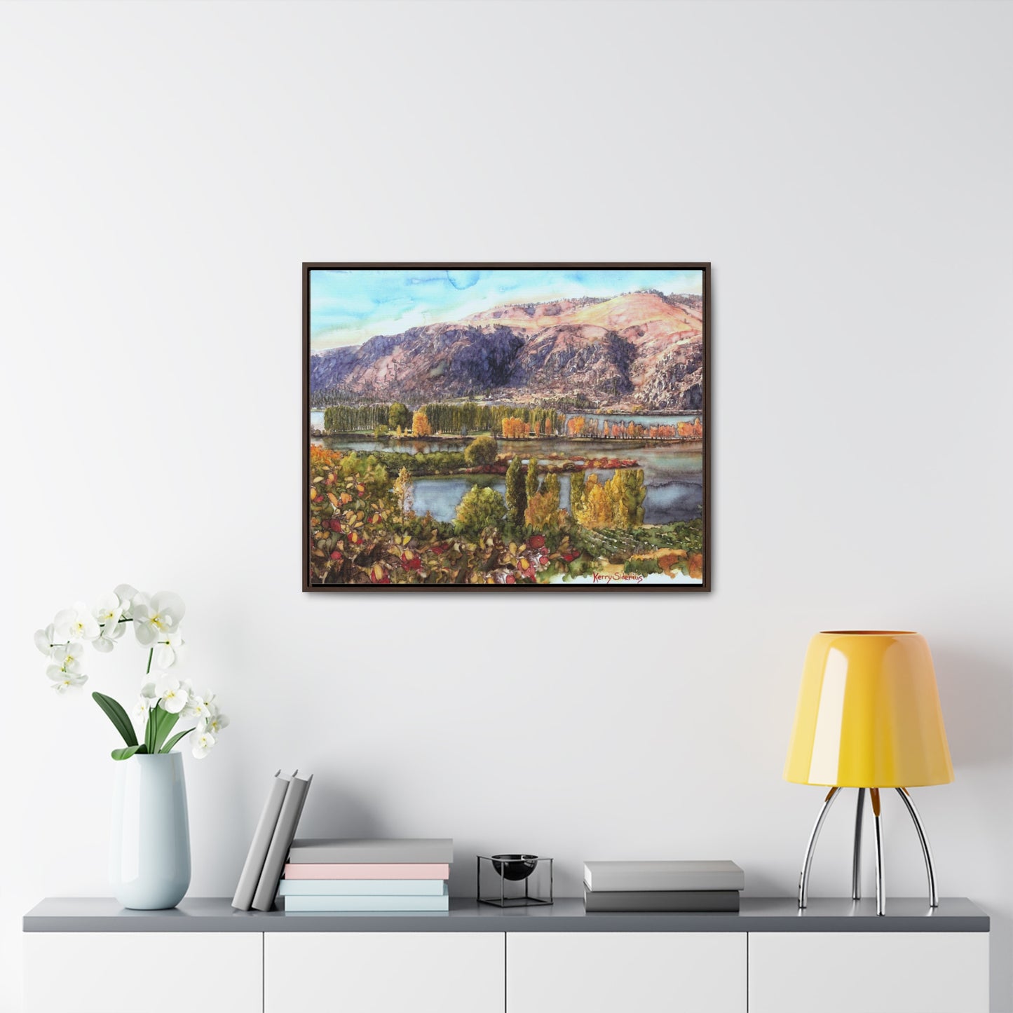 "Daroga Park" Gallery Wrapped Wood-Framed Canvas - Kerry Siderius Art