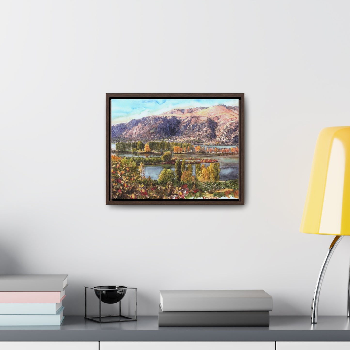 "Daroga Park" Gallery Wrapped Wood-Framed Canvas - Kerry Siderius Art
