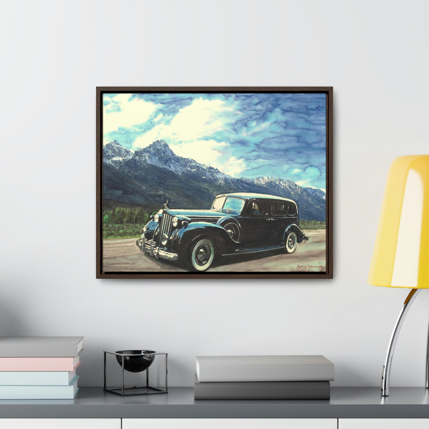 "Road Trip" Wood-Framed Canvas - Kerry Siderius Art