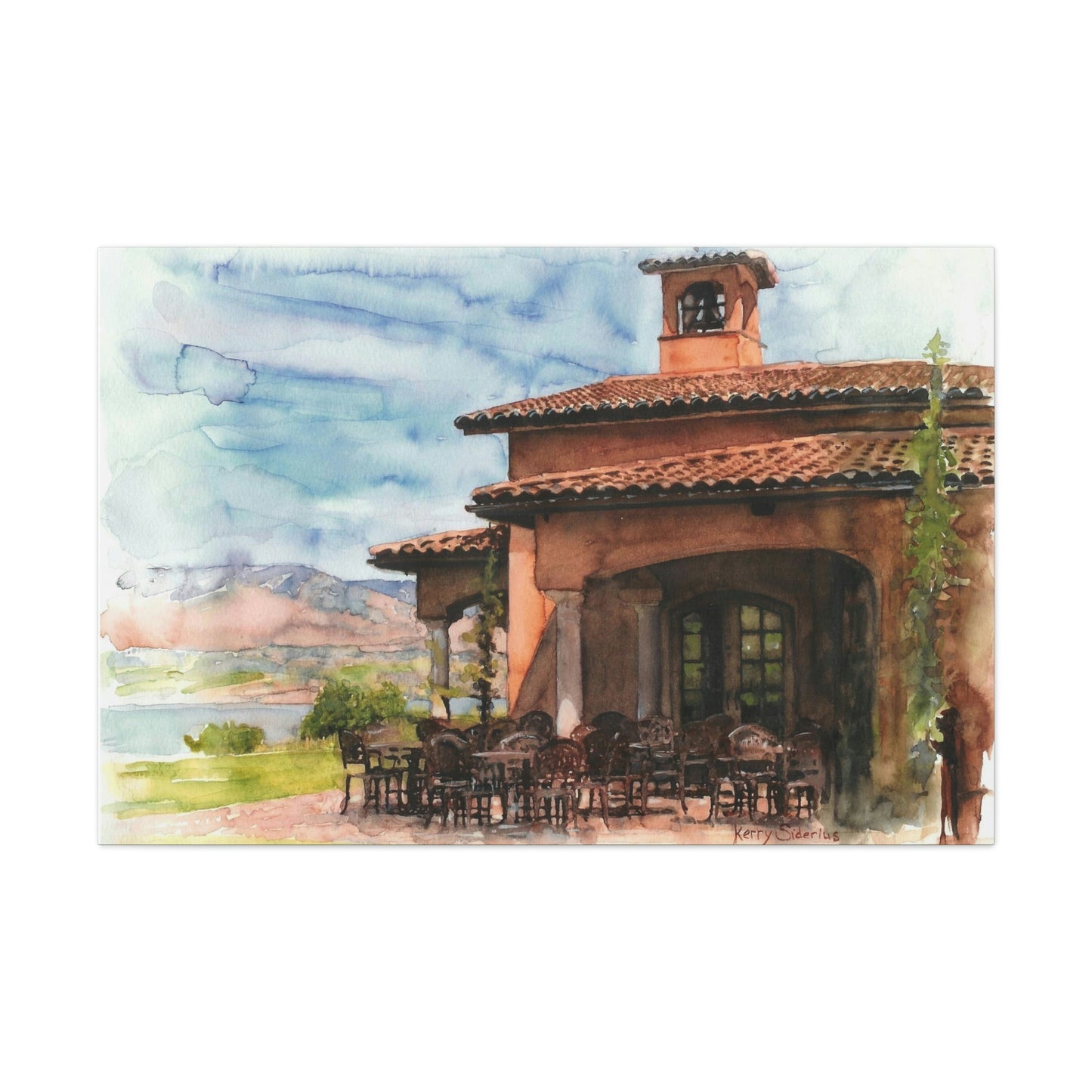 "Tsillan Cellars" Gallery-Wrapped Canvas - Kerry Siderius Art