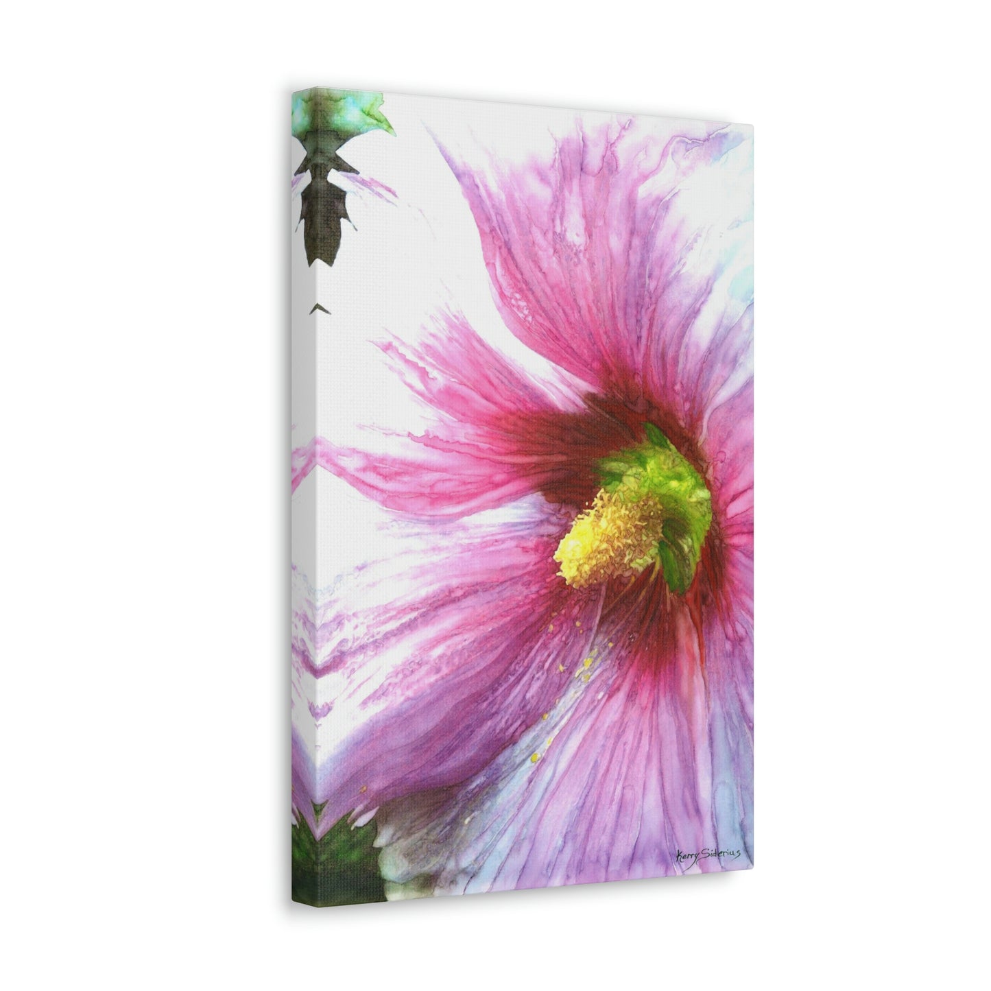 "Pollen on a Hollyhock" Gallery Wrapped Canvas - Kerry Siderius Art