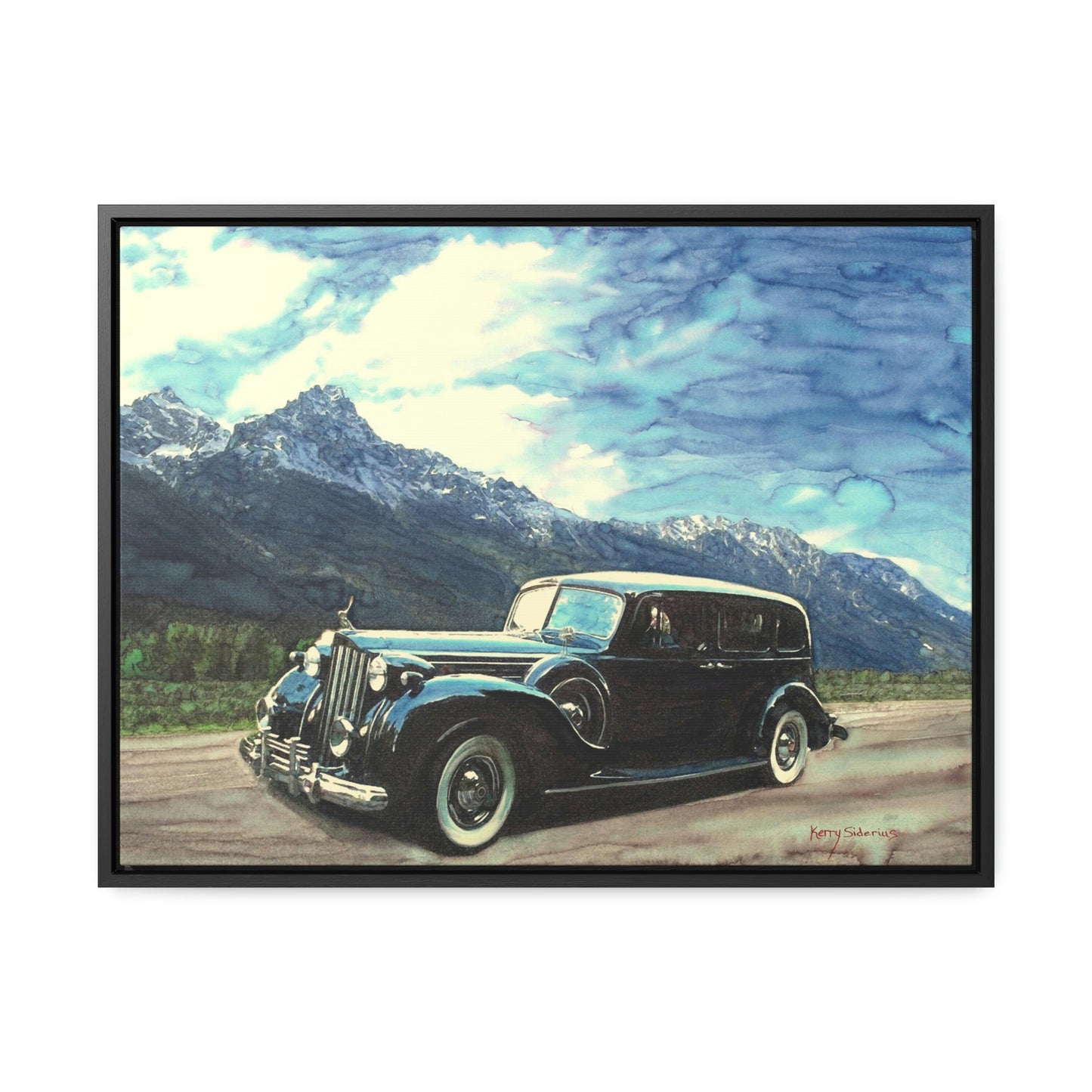 "Road Trip" Wood-Framed Canvas - Kerry Siderius Art