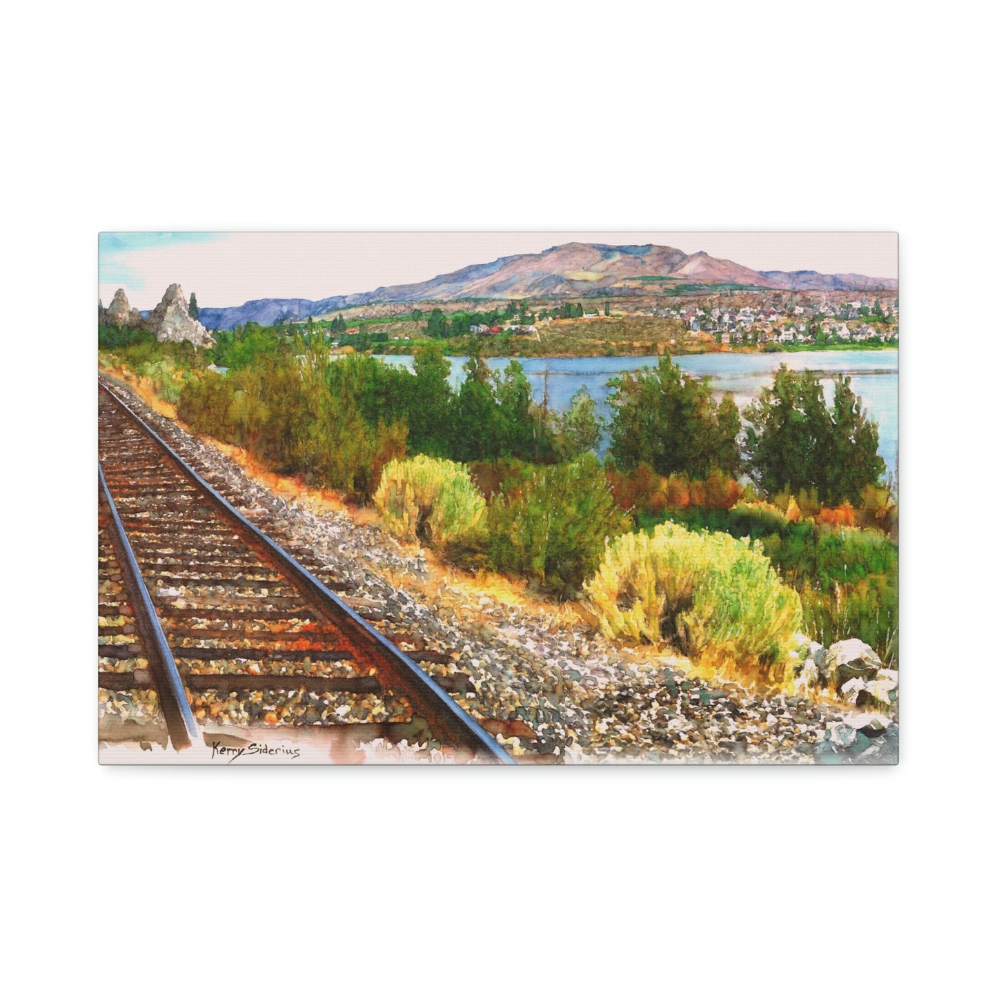 "Sun Cove Across the River" Canvas - Kerry Siderius Art