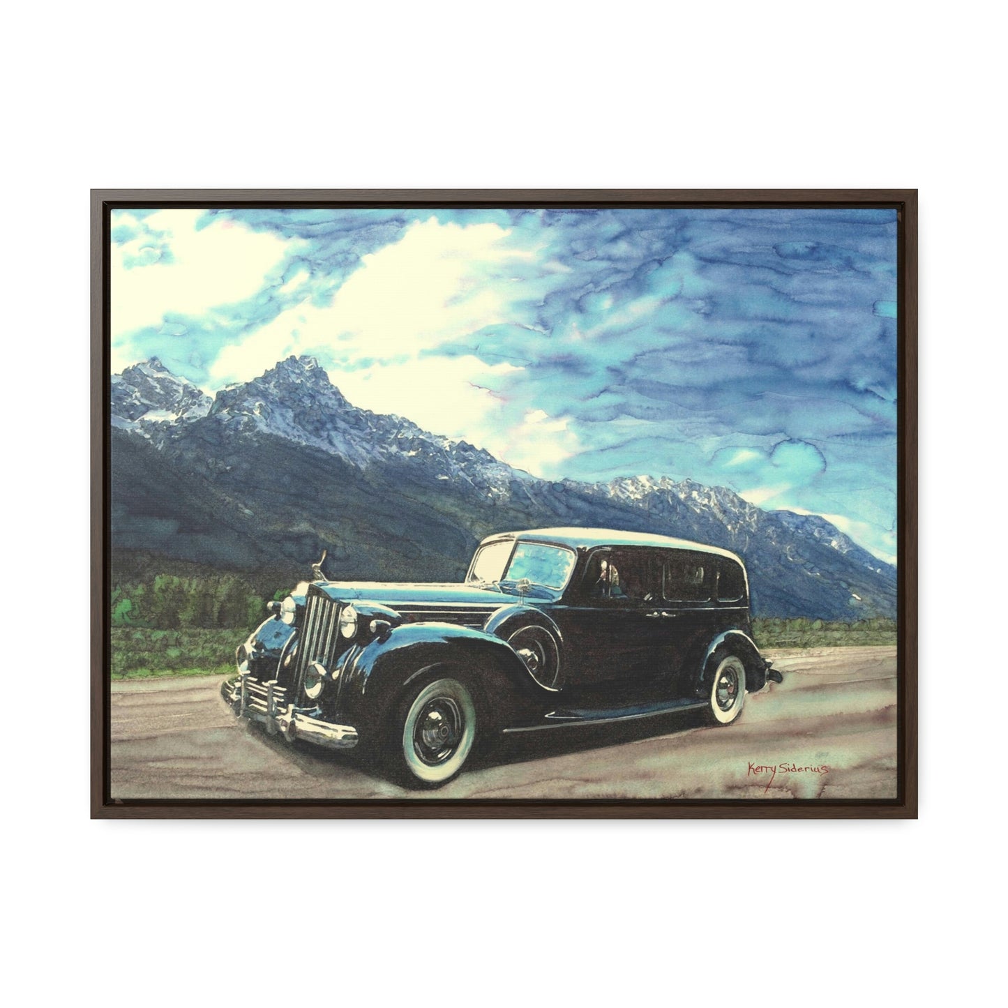 "Road Trip" Wood-Framed Canvas - Kerry Siderius Art