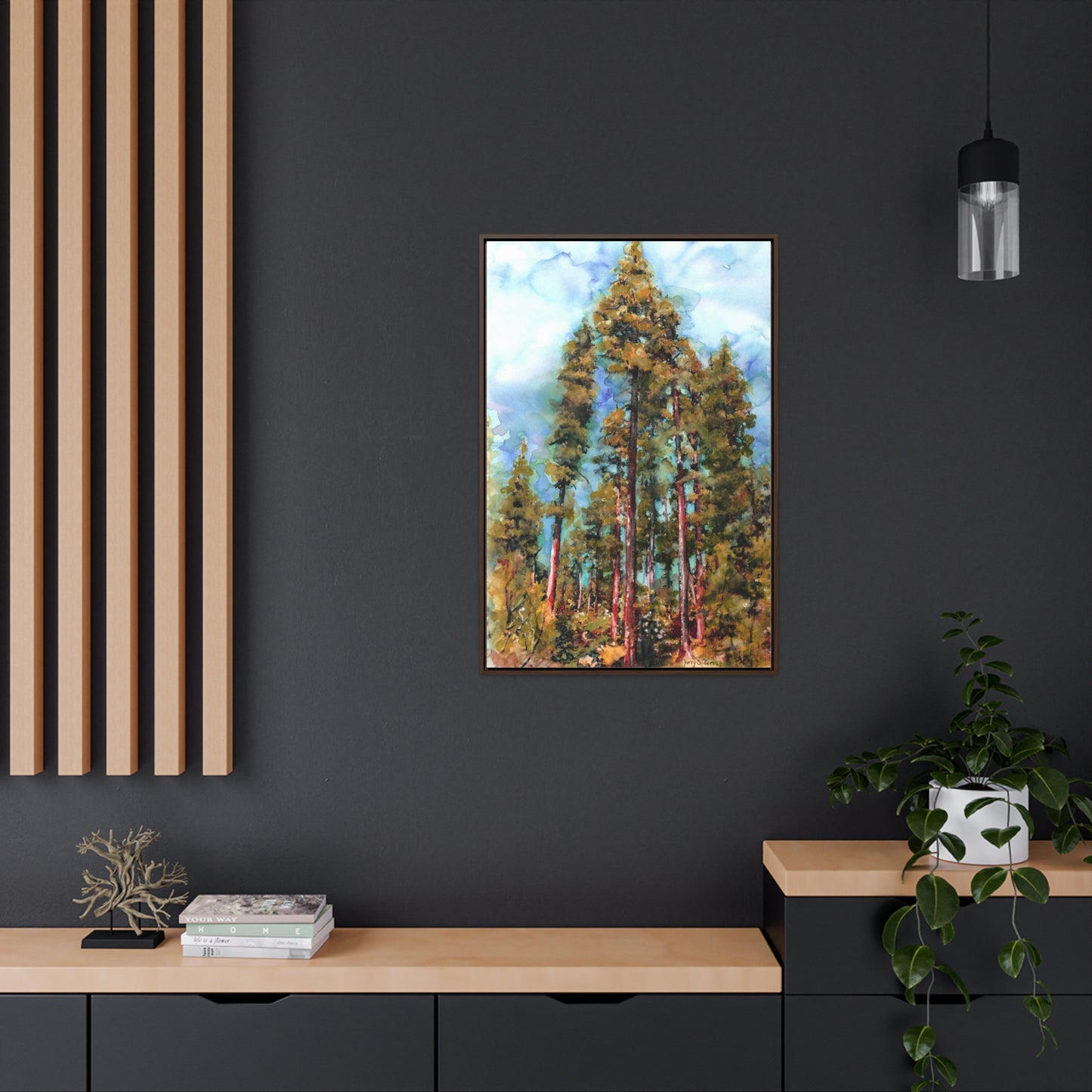 "Meeting of The Pines, Above Leavenworth" - Kerry Siderius Art