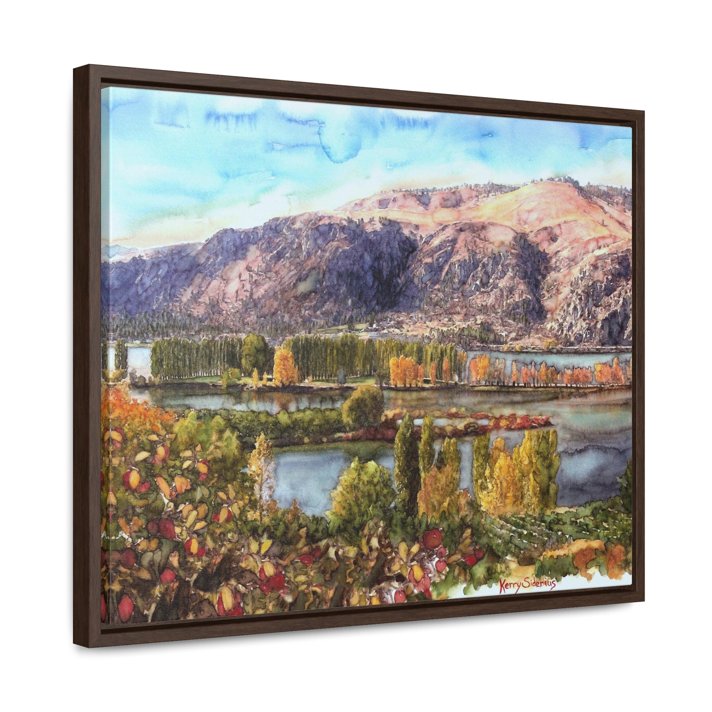 "Daroga Park" Gallery Wrapped Wood-Framed Canvas - Kerry Siderius Art