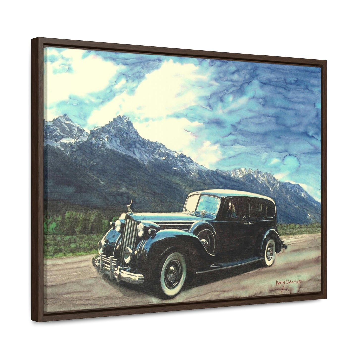 "Road Trip" Wood-Framed Canvas - Kerry Siderius Art