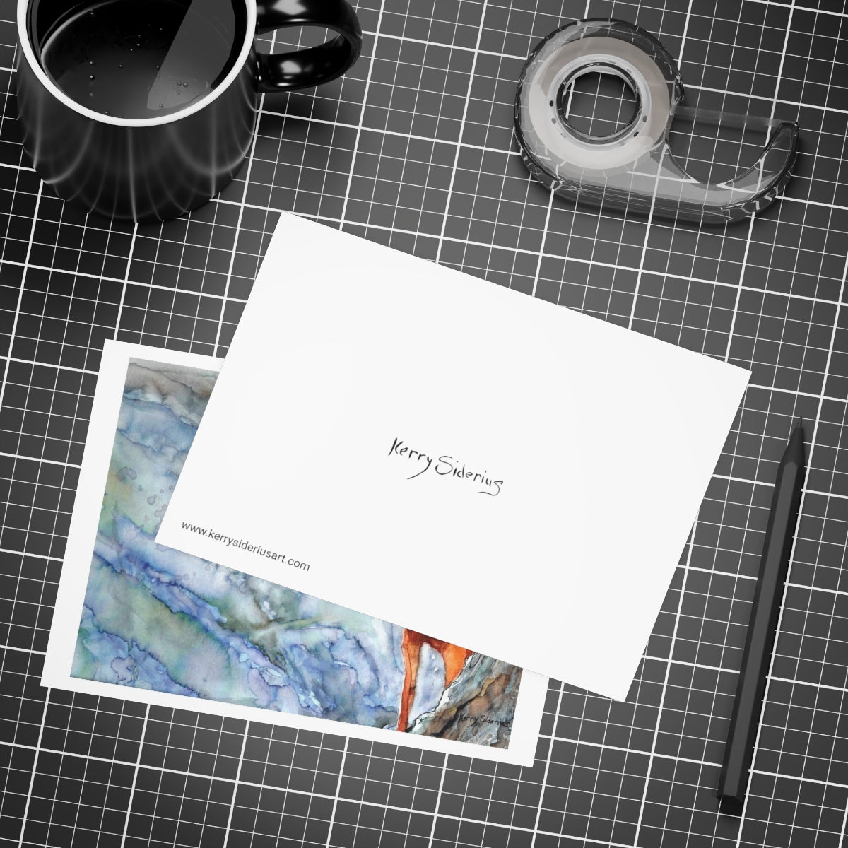 "Mule Deer Near Lake Wenatchee" Greeting Card Set - Kerry Siderius Art