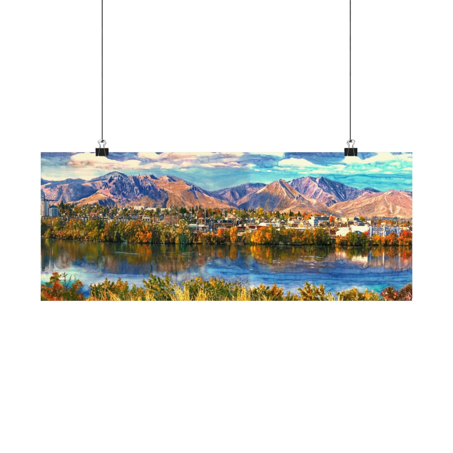 “Wenatchee View” Archival Matte Print