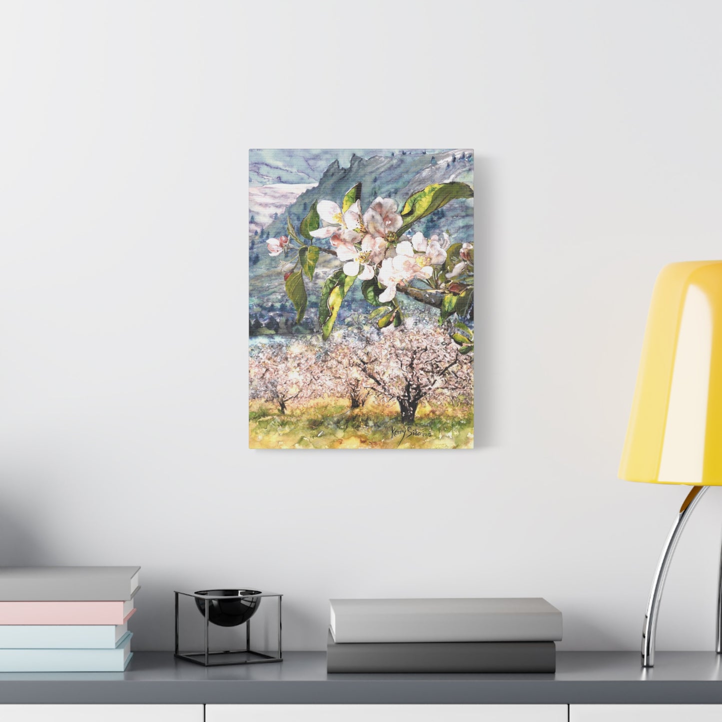 Blossom Art Canvas Print, Floral Wall Decor, Nature Photography, Gift for Garden Lovers, Elegant Home Decor