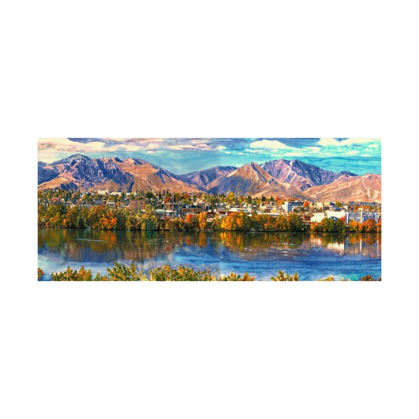 “Wenatchee View” Archival Matte Print