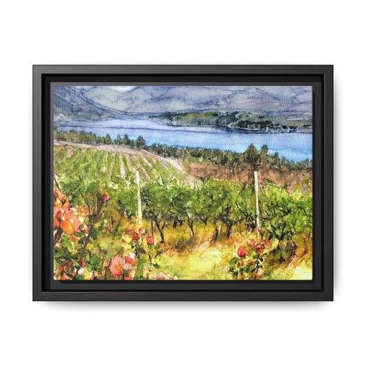 "Lake Chelan Vineyard View From Up Lake"