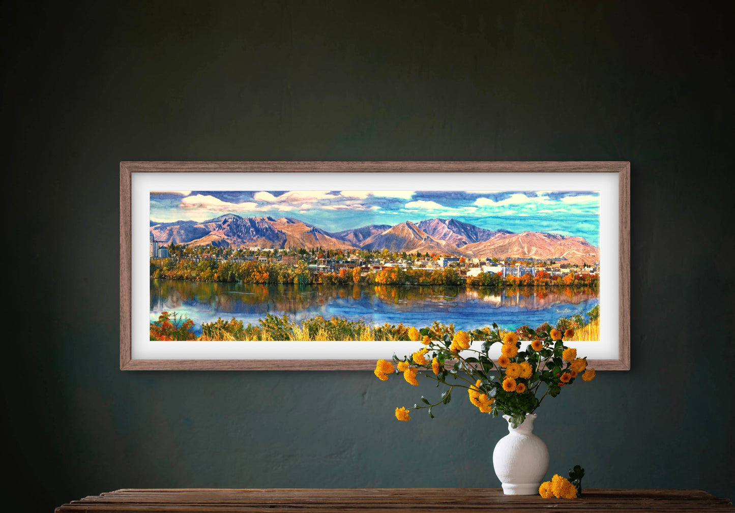 “Wenatchee View” Archival Matte Print