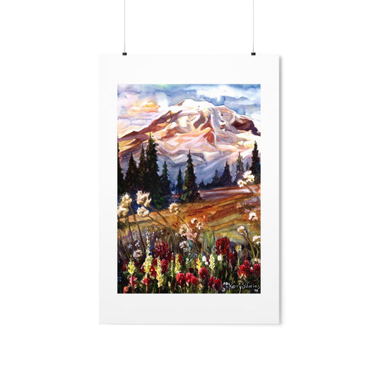 "Rainier" Premium Poster Print - Kerry Siderius Art 